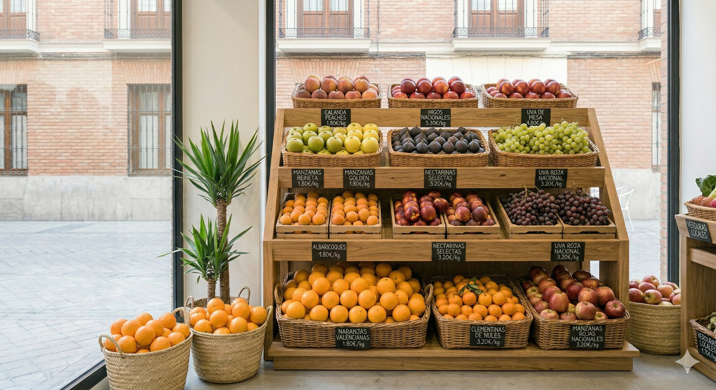 Fruta de temporada fresca